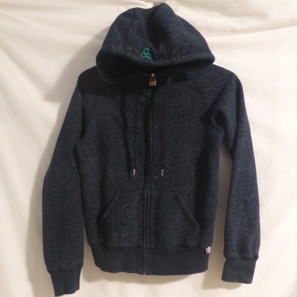 ARITZIA TNA, xs, charcoal black, full zip front, hooded sweatshirt, GUC